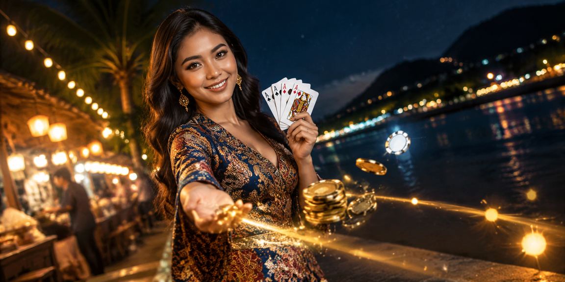 Permainan Teen Patti bertemakan batik di Langkawi Malaysia